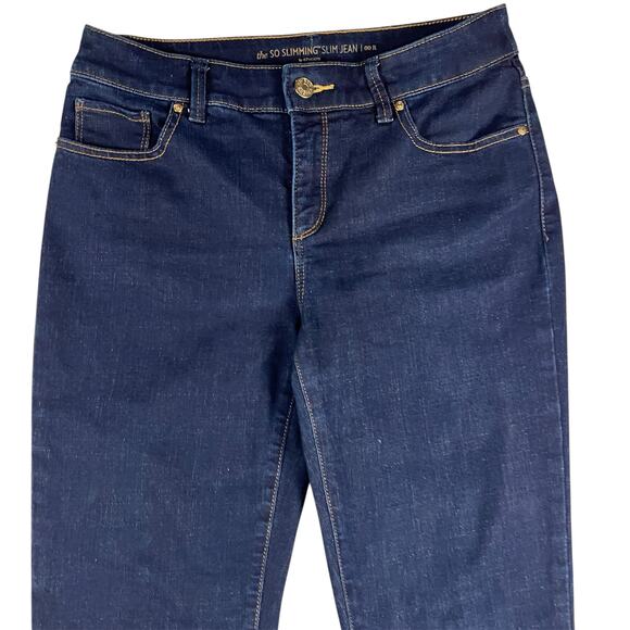 Chico’s The So Slimming Slim Straight Jean Dark Wash Chico’s Size 00 (Size 2) - Picture 1 of 11